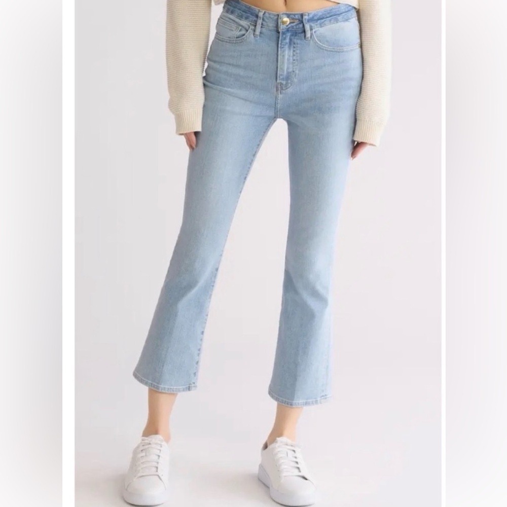 NWT Frame Le Crop Mini Bootcut Jeans size 27 in Adagio